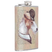 🐾 Vintage Charm of “The Gentleman Dogs”! 🐾 フラスク (右)