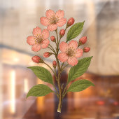 Vintage Cherry Blossom ウィンドウサイン (シート2)