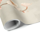 Vintage Cherry Blossom Sakura Branch ラッピングペーパー (ロールコーナー)