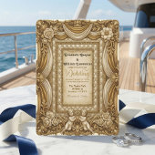 Vintage Cherub Angels Victorian Fairytale Wedding 招待状