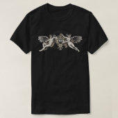 Vintage Cherub Art Tシャツ (デザイン正面)