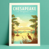 Vintage Chesapeake Virginia ポストカード