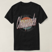 Vintage Chesapeake Virginia  Tシャツ (デザイン正面)
