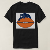 Vintage Chicago Bears Sticker Tシャツ (デザイン正面)