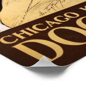 Vintage Chicago Dog Show Advertisement ポスター (角)