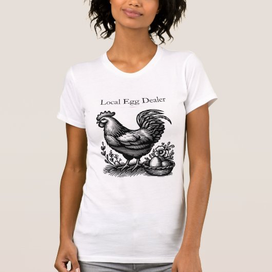 Vintage Chicken Farm T-Shirt Tシャツ (正面)