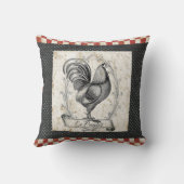 Vintage Chicken Le Poulet クッション (裏面)