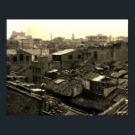 Vintage China Canton city ポスター<br><div class="desc">Vintage China Canton city</div>