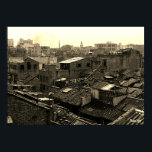 Vintage China Canton city ポスター<br><div class="desc">Vintage China Canton city</div>