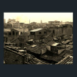 Vintage China Canton city ポスター<br><div class="desc">Vintage China Canton city</div>