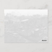 Vintage China Canton city ポストカード (裏面)