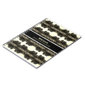 Vintage China Canton Foshan ancestral temple ノートブック (左側)