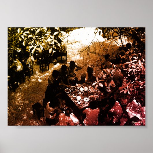 Vintage China Canton restaurant ポスター (正面)