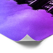 Vintage China Canton the flowery pagoda ポスター (角)