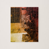 Vintage China Changsha book lending ジグソーパズル (縦)