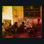 Vintage China Changsha book lending ポスター<br><div class="desc">Vintage China Changsha book lending</div>