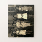 Vintage China Changsha childcare ジグソーパズル (縦)