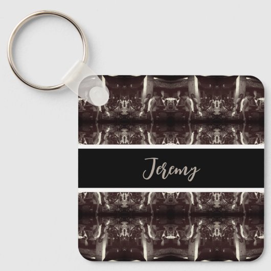 Vintage China changsha market キーホルダー (正面)