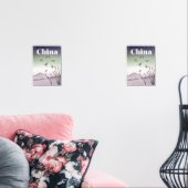 Vintage China Travel Poster (リビング)