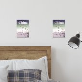 Vintage China Travel Poster (寝室)