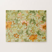 Vintage Chinese Ornament Jones Flowers   ジグソーパズル (横)