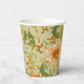 Vintage Chinese Ornament Jones Flowers 紙コップ (裏面)