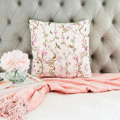 Vintage Chinoiserie Floral クッション