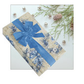 Vintage Chinoiserie Wreath Antique Damask アクセントクッション