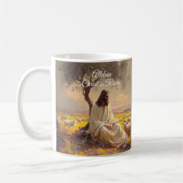 Vintage Christ is Risen Easter Christian Religious コーヒーマグカップ