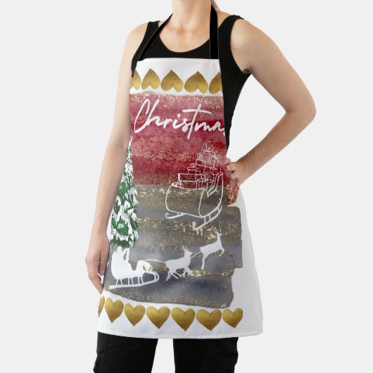 Vintage Christmas  エプロン (インサイチュ)