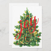 Vintage Christmas シーズンカード (正面/裏面)