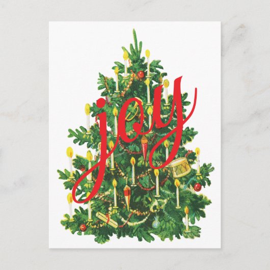 Vintage Christmas シーズンポストカード (正面)