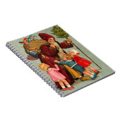 Vintage Christmas ノートブック (右側)