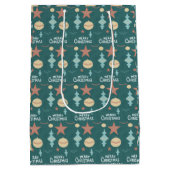 Vintage Christmas ミディアムペーパーバッグ (裏面)