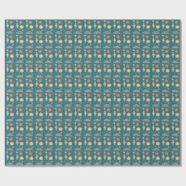 Vintage Christmas ラッピングペーパー