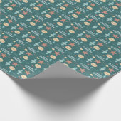 Vintage Christmas ラッピングペーパー (角)