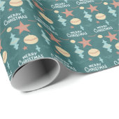 Vintage Christmas ラッピングペーパー (ロールコーナー)