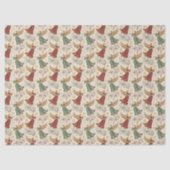 Vintage Christmas Angels 薄葉紙 (正面)