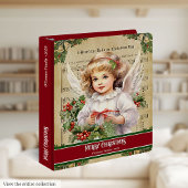Vintage Christmas Angels Elegant Holiday Napkins