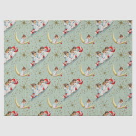 Vintage Christmas Angels Tissue Paper 薄葉紙
