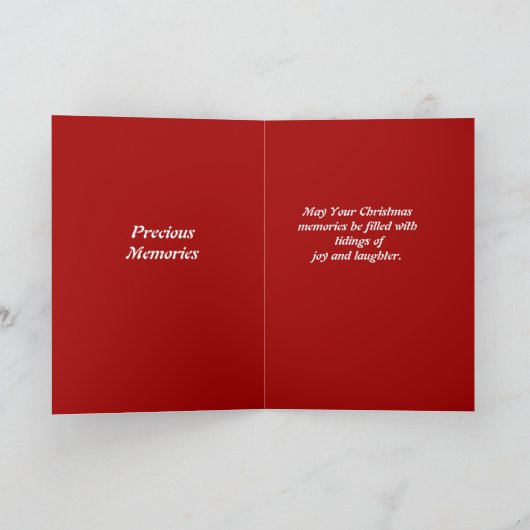 Vintage christmas Baking シーズンカード (内部)