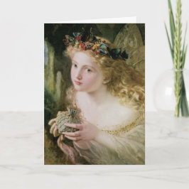 Vintage Christmas, Beautiful Fairy by Anderson シーズンカード