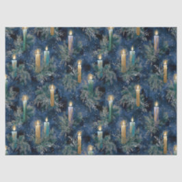 Vintage Christmas Candlelight Glow 薄葉紙