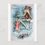 Vintage Christmas Card シーズンポストカード<br><div class="desc">Vintage Christmas Card</div>