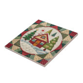 Vintage Christmas Ceramic Tile タイル (側面)