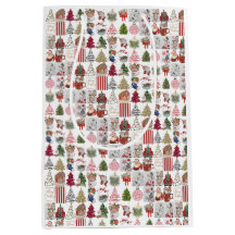 Vintage Christmas Collage | Retro Holiday Gift 