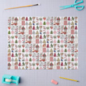 Vintage Christmas Collage | Retro Holiday Gift  薄葉紙 (クラフト)