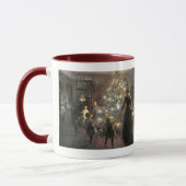 Vintage_Christmas_dance_mug マグカップ (左)