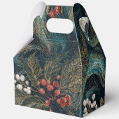 Vintage Christmas Elegant Sparkle フェイバーボックス (裏面)