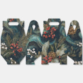 Vintage Christmas Elegant Sparkle フェイバーボックス (見開き)